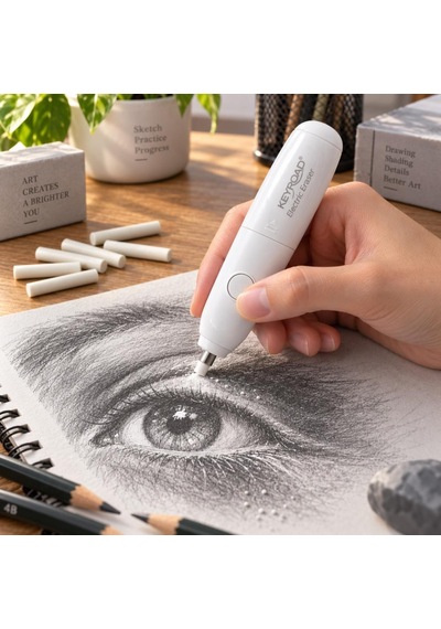 Keyroad Pilli Silgi Yedeği Yedek Silgi 10'lu Paket