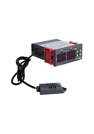 STC-3028 AC 110-220V LCD Ekranlı Nem Sıcaklık Kontrol Modülü
