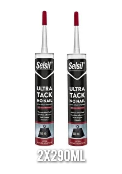 Selsil Ultra Tack No Naıl Ultra Güçlü Yapıştırıcı 2x290ml