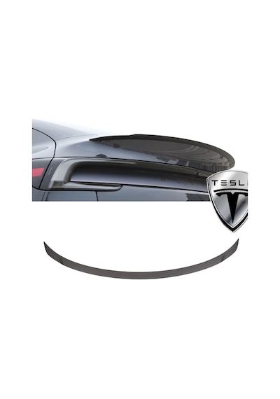 Tesla Juniper Arka Tampon Pro Tip Spoyleri Spoiler Mat Siyah
