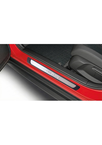 Seat Leon 3d Krom + Abs Kapı Eşiği Koruma Edition Line 1999-2021 Arası 4 Prç. P. Çelik Taşlı