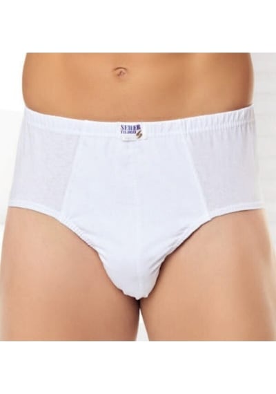 Seher Yıldızı Erkek Slip Beyaz