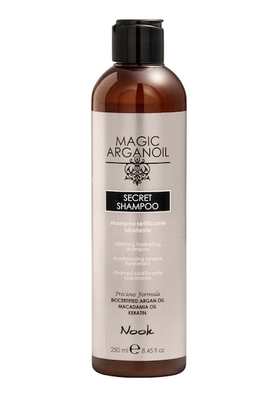 Nook Magic Arganoil Secret Argan Keratin Macadamia Yağlı Onarıcı Parlaklık Veren Şampuan 250 ML