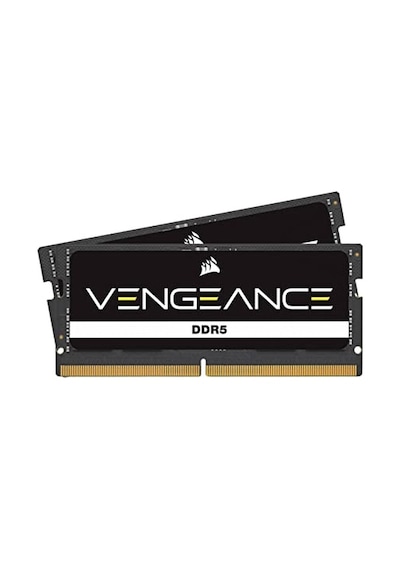 Corsaır Vengeance Sodımm Ddr5 Ram 64gb 2x32gb 5600mhz Cl48-48-48-90 1.10v Intel Xmp 3.0 Dizüstü Bilgisayar Belleği - Siyah Cmsx64gx5m2a5600c48