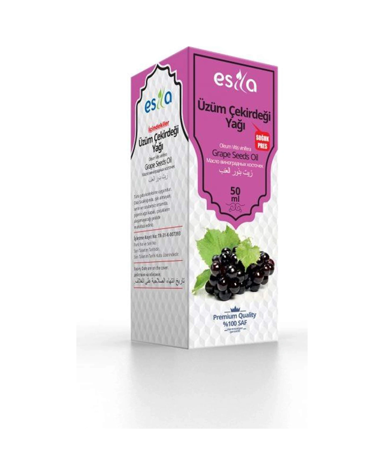 Üzüm Çekirdeği Yağı 50 Ml. Diğer