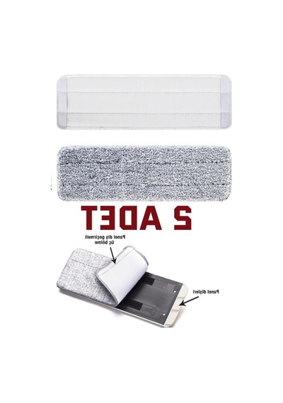 2 Adet Tablet Mop Yedek Bezi, Mop Yedeği