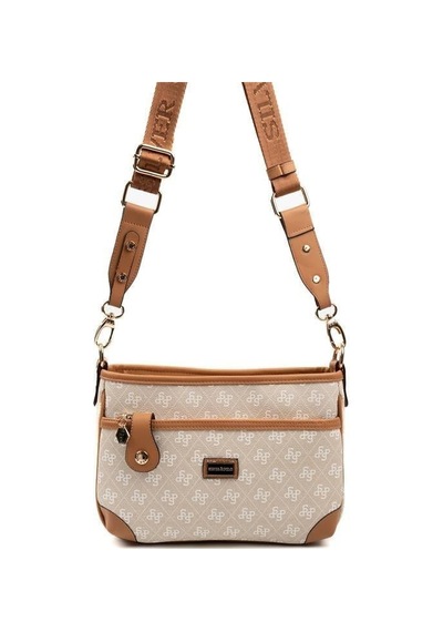 Silver Polo Sp1160 Kadın Çapraz Çanta Monogram Taş-a.taba