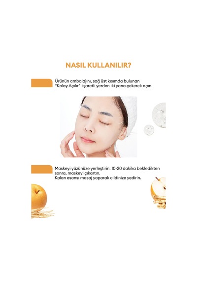 Missha Talks Vegan Squeeze Sheet Mask Canlandırıcı Vegan Yaprak Maske - Super Energizer