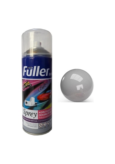 Füller Isıya Dayanıklı Sprey Boya Gümüş