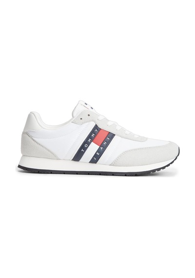 Tommy Hilfiger Tjm Core Classic Runner Beyaz Erkek Sneaker-12264 Beige