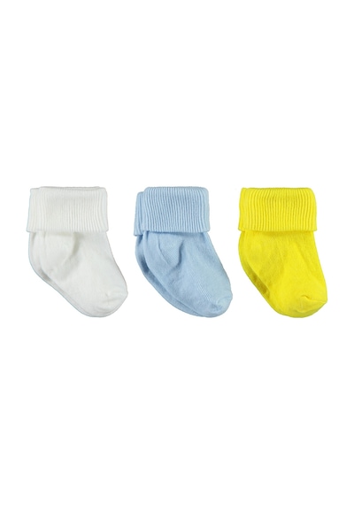 Civil Baby Bebek 3'lü Çorap Set 0-6 Ay Sarı D3c49202223s1 Sarı