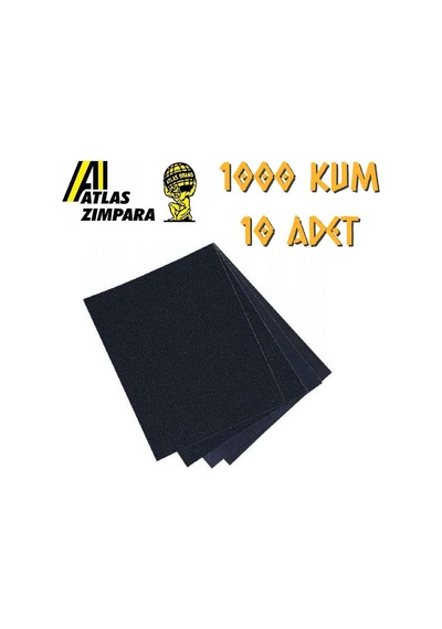Atlas 188 Su Zımparası 1000 Kum - 10 Adet