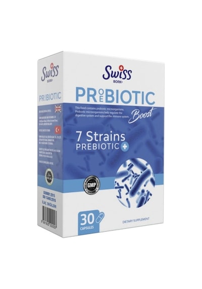 Swiss Bork Probiyotik Boost 30 Kapsül
