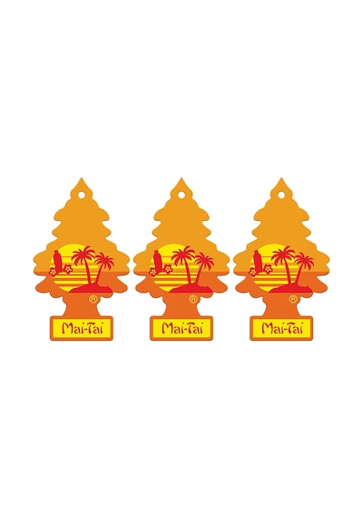 Little Trees 3'Lü Set Mai Tai - Pasifik Meyveleri Oto Kokusu