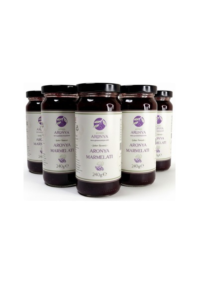 Aronya Marmelatı Şeker İlavesiz 5 Li Avantajlı Paket 240gr X 5 Adet