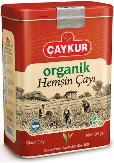 Çaykur Organik Hemşin Siyah Dökme Çay Teneke 400 G