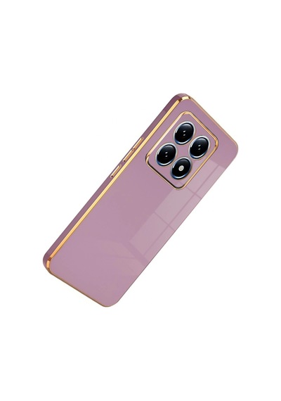 Xiaomi Mi 14t Pro Volet Silikon - Mor -