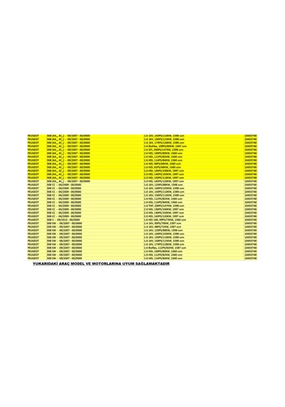Peugeot 1007 / 2008 / 206+ / 207 / 208 / 3008 / 301 / 307 / 308 /406 3748 Kodlu Plus Pedalbox Gaz Tepkime Cihazı Made İn Germany