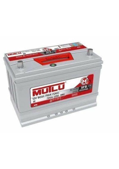 12v 90 Amper Mutlu Akü 2 Yıl Garantili