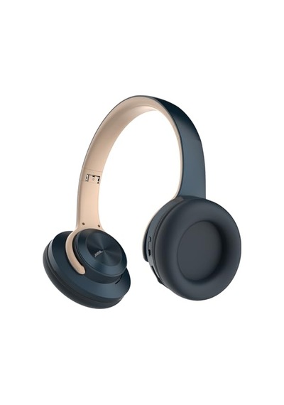 Bf16 Kulaklık Bluetooth 5.3, 18 Saat Oynatma, 3 Eq Mod, Hoparlör Modu Mavi