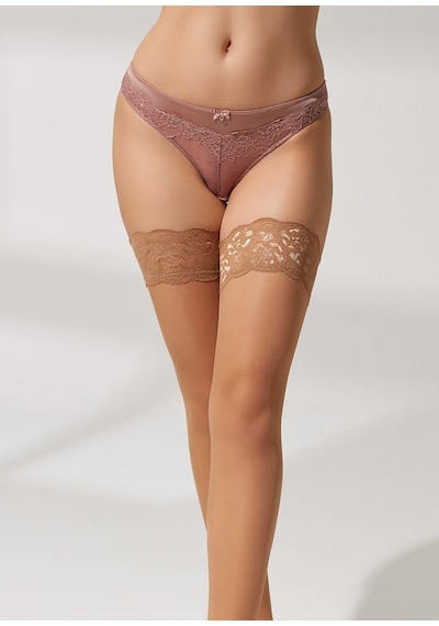 Suwen Latte String Külot St3450602023 Kahverengi
