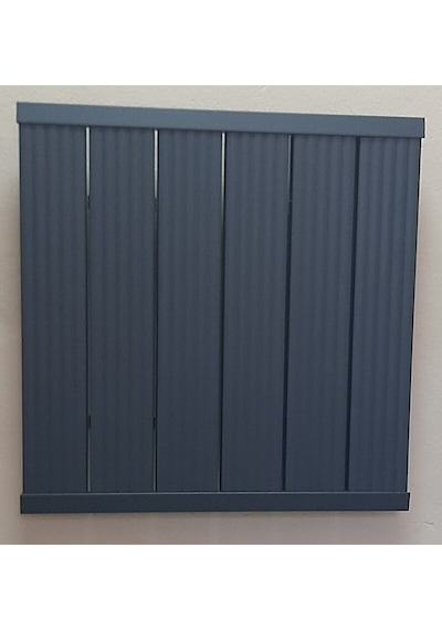 Alüminyum Panel Radyatör Ekol 600x1600 Ral 7016 Antrasit Gri