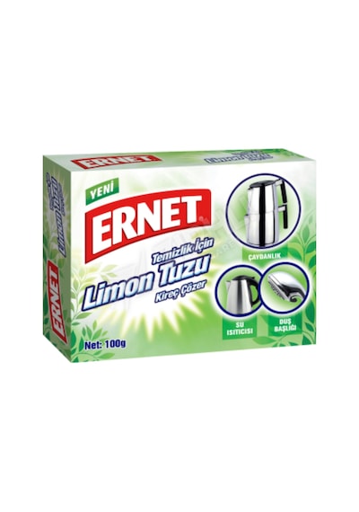 5 Adet Ernet Limon Tuzu Temizlik İçin 100 Gr Tekli