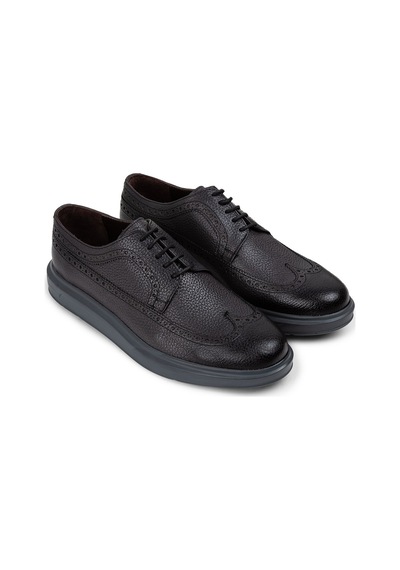Deery Hakiki Deri Gri Comfort Günlük Erkek Ayakkabı - 01293mgrıp04 Gri