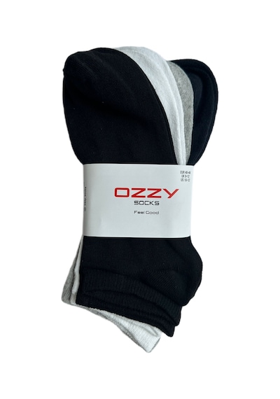 Ozzy Socks 8 Çift Ekonomik Pamuklu Renkli Erkek Patik Çok Renkli