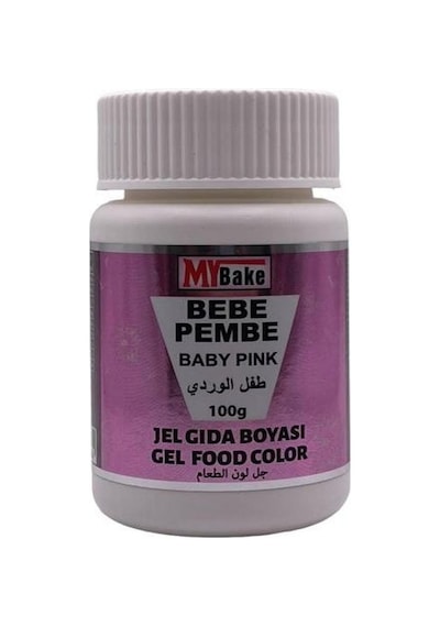 My Bake Jel Gıda Boyası Bebek Pembe 100 G