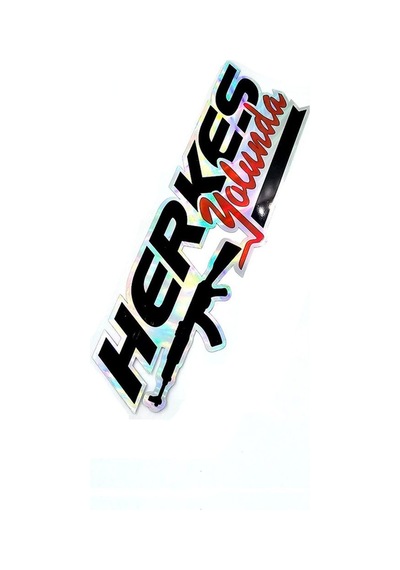 Herkes Yolunda Sticker - Özel Tarasım Hologram Sticker - Herkes Yolunda Ak-47 Sticker -