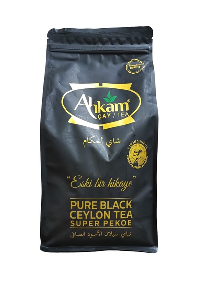 Ahkam Tea 1 Adet 800 Gr'lık Siyah Çay %100 Saf Ceylon Super Pekoe