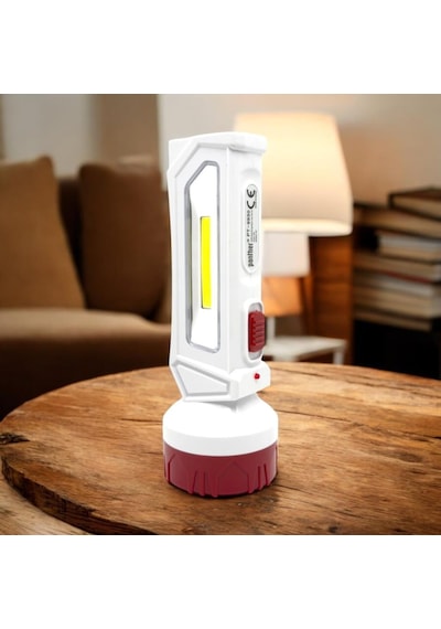 Panther Pt-9930 Usb Şarjlı Solar El Feneri Bakır