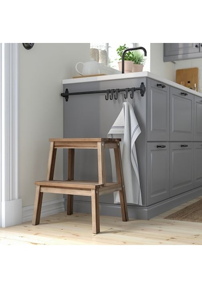 Ikea Bekväm Basamaklı Tabure, Akasya, 50 Cm Çok Renkli
