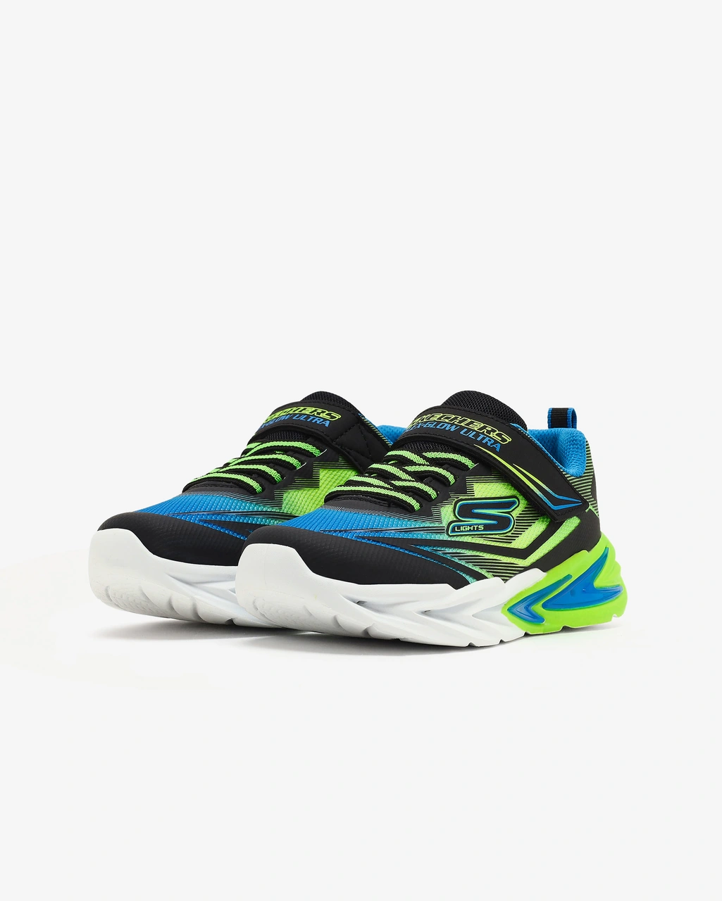 Skechers Flex-glow Ultra Büyük Erkek Çocuk Siyah Işıklı Spor Ayakkabı 400139l Bblm Siyah Skechers Flex-glow Ultra Büyük Erkek Çocuk Siyah Işıklı Spor Ayakkabı 400139l Bblm Siyah