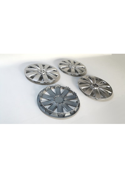 4 X Vw Polo Classic 1996-2002 Plastik Jant Kapağı 14 İnç