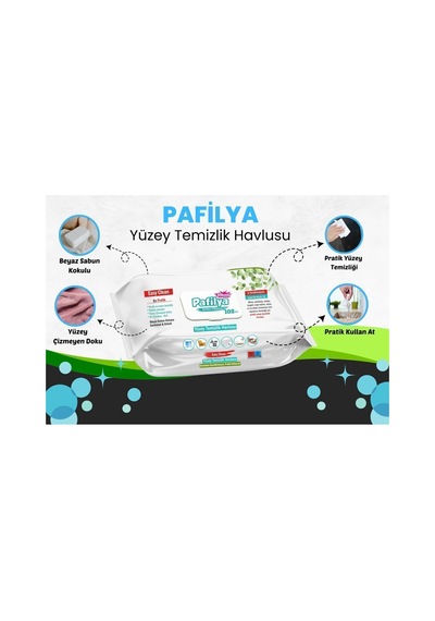 Easy Clean Yüzey Temizlik Havlusu 2x102 204 Yaprak Diğer