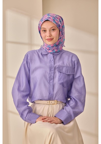 Silk Home Soft Eşarp 73092-30 Pembe, Bebe Mavi, Eflatun