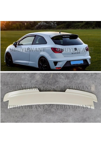 Seat İbiza 4kapı-2kapı 2008-2016 Spoiler-fiber-astarlı-boyasız