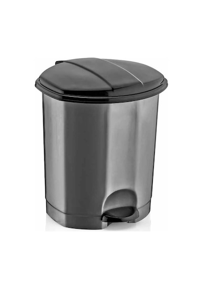 Flosoft Plastik Pedallı Çöp Kovası 5 Lt