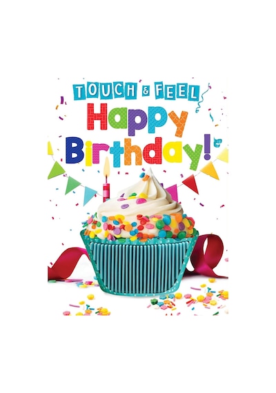 Happy Birthday Touch And Feel Board Book Little Hippo Books