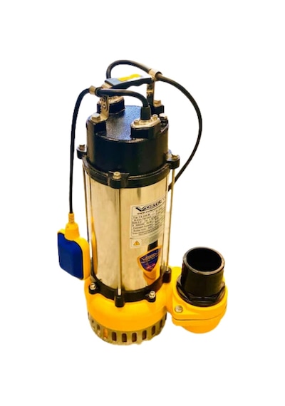 Vx400 4 Hp 380v Flatörlü Pis Su Foseptik Parçalayıcılı Dalgıç Pompa Açık Fanlı