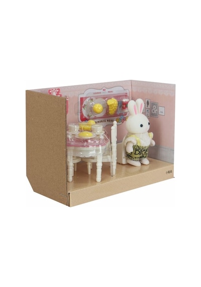 Bay Dreamy Mini Tavşan Aksesuarlı Yemek Masası Seti