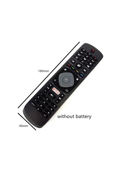 Philips Hof16h303gpd24 Smart Netflix 398gr08b İçin Uyumlu Tv Uzaktan Kumanda Yedek Parçaları Pilsiz