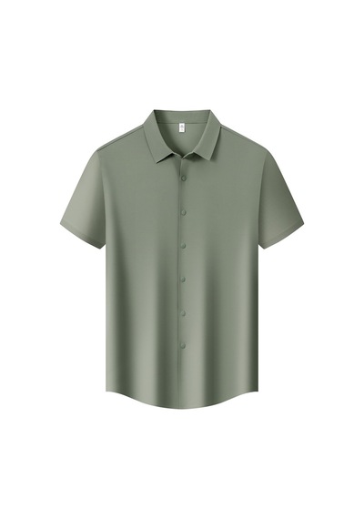 New Performance Premium Polo T-shirt 86.3% Nylon 13.7% Spandex Yeşil