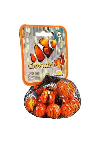 Misket Oyunu Geri Döndü Clownfish Turuncu Misket Seti