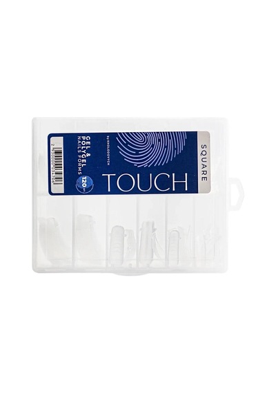 Touch Jel Ve Polijel Tırnak Kalıpları Kare, 120 Adet