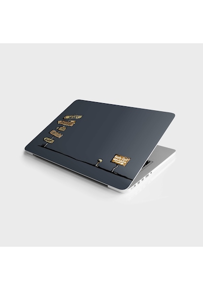 Laptop Sticker Bilgisayar Notebook Pc Kaplama Etiketi Money