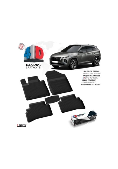 Hyundai Tucson 4 4d Havuzlu Paspas 2021 Üzeri A+ Kalite