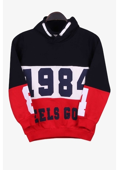 Breeze Baskılı Erkek Çocuk Sweatshirt Lacivert (8-14 Yaş)